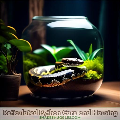 Reticulated Python Care and Housing