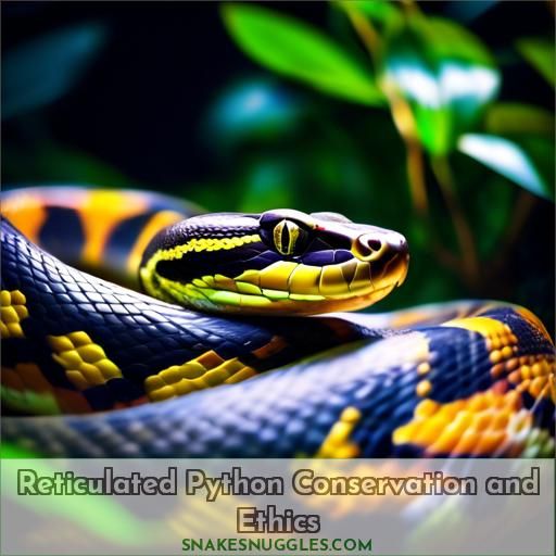 Reticulated Python Conservation and Ethics