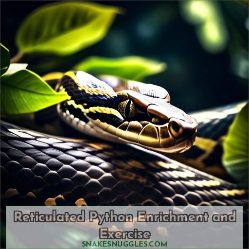 Reticulated Python Enrichment and Exercise