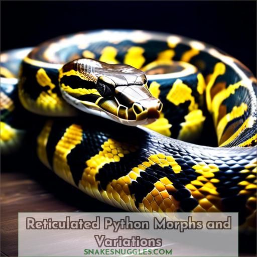 Reticulated Python Morphs and Variations