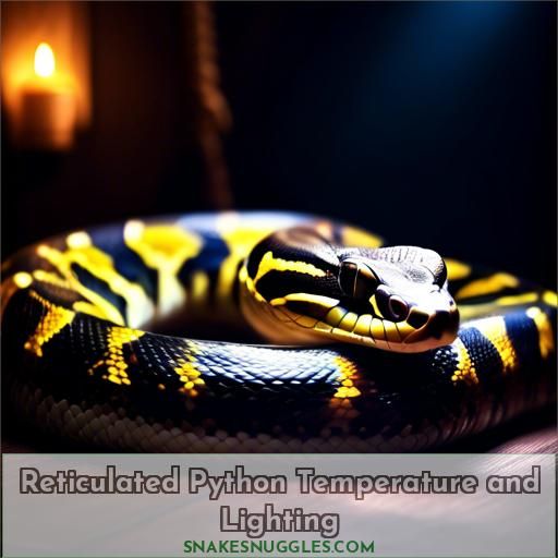 Reticulated Python Temperature and Lighting