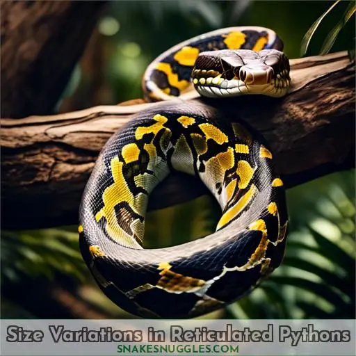 Reticulated Python Size & Growth: How Long Do They Get & How Fast?