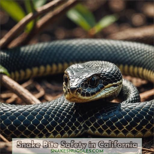 Snake Bite Safety in California