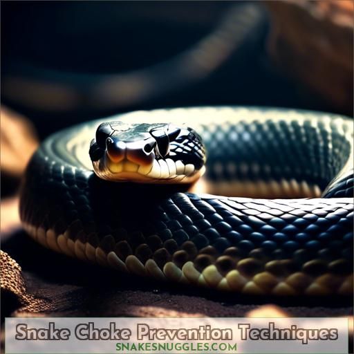 Snake Choke Prevention Techniques