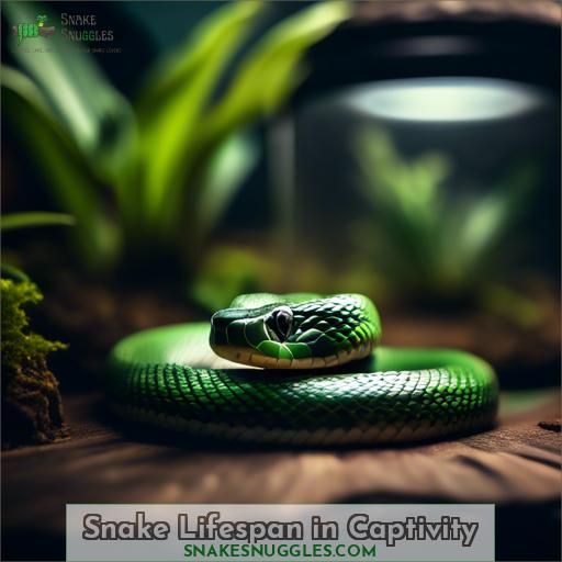 Snake Lifespan in Captivity