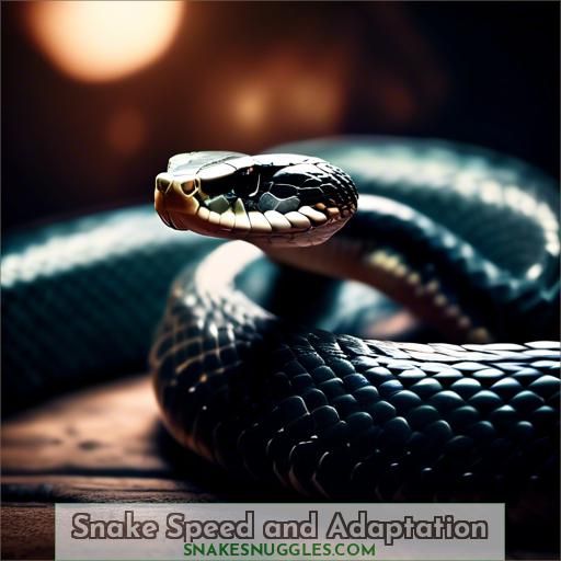 Snake Speed and Adaptation