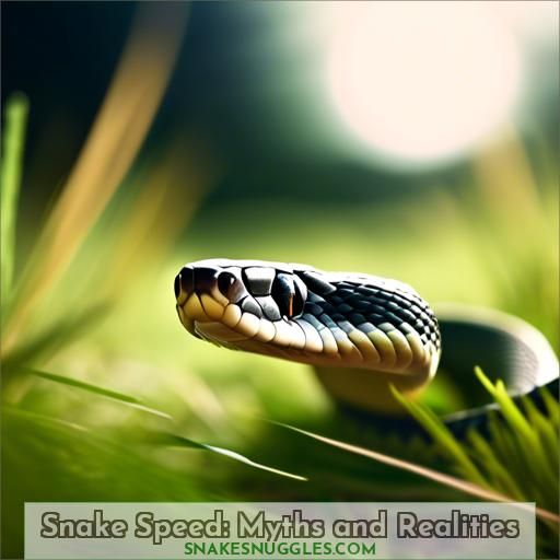Snake Speed: Myths and Realities