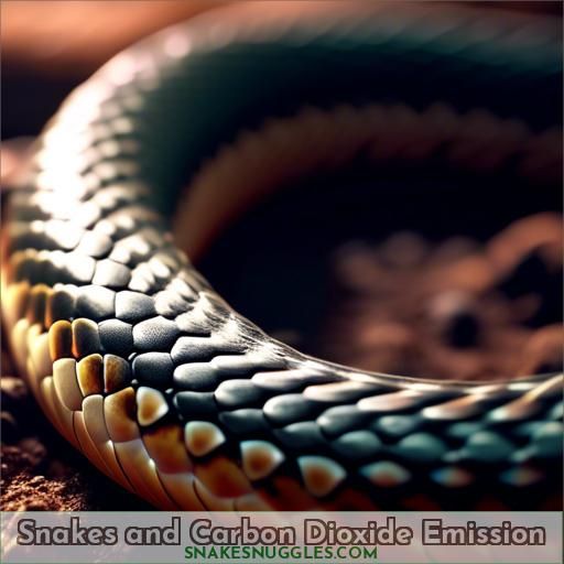 Snakes and Carbon Dioxide Emission