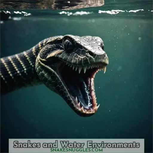 Snakes and Water Environments