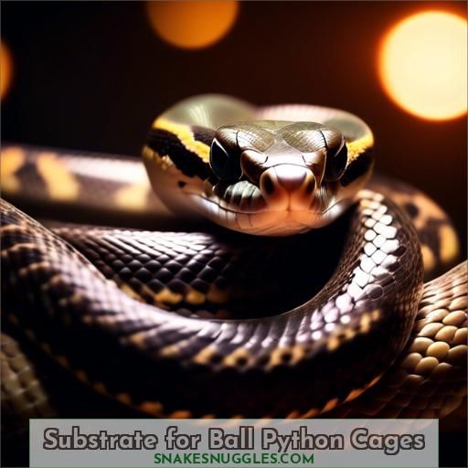 Substrate for Ball Python Cages