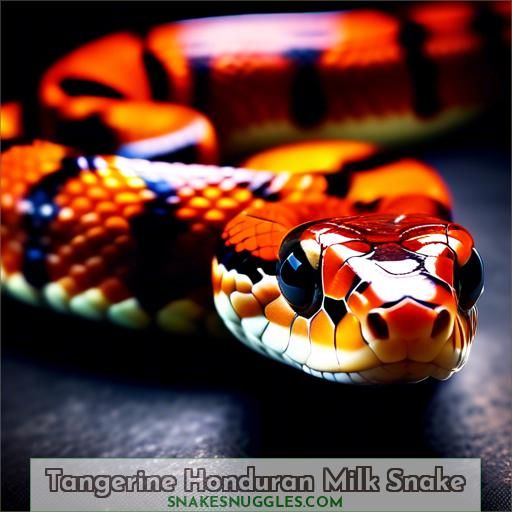 Tangerine Honduran Milk Snake