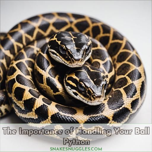 The Importance of Handling Your Ball Python