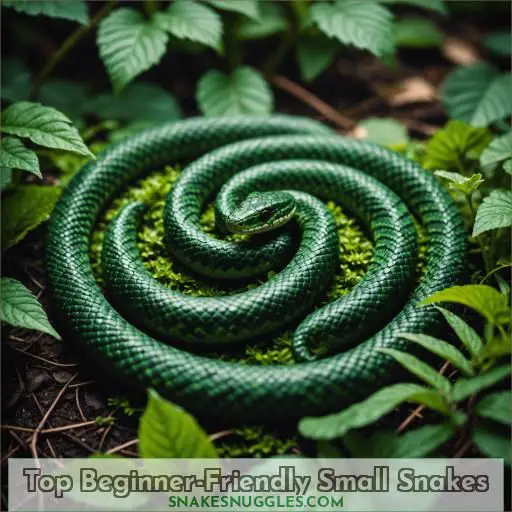 Top Beginner-Friendly Small Snakes