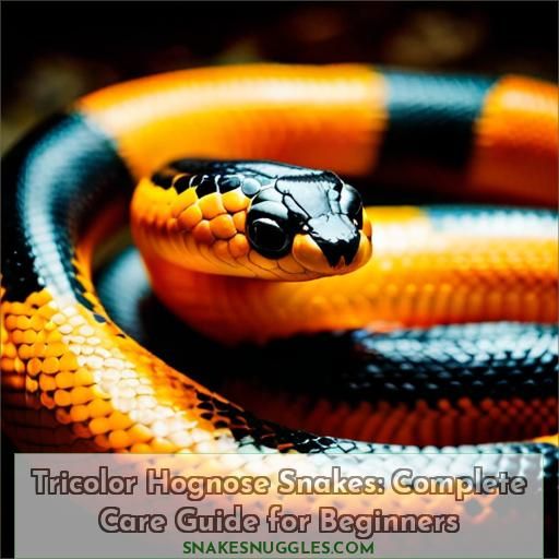 tricolor hognose snake care sheet