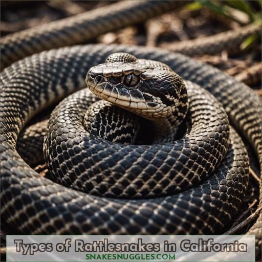 Types of Rattlesnakes in California