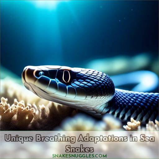 Unique Breathing Adaptations in Sea Snakes