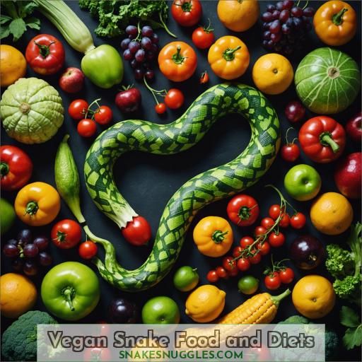 Vegan Snake Food and Diets
