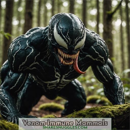 Venom-Immune Mammals