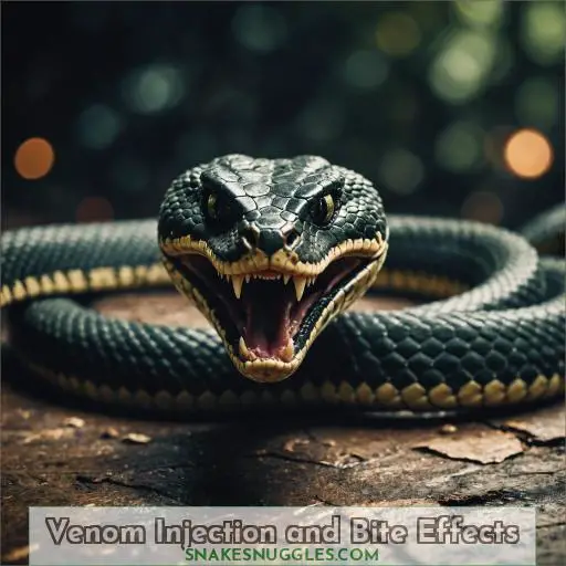 Venom Injection and Bite Effects