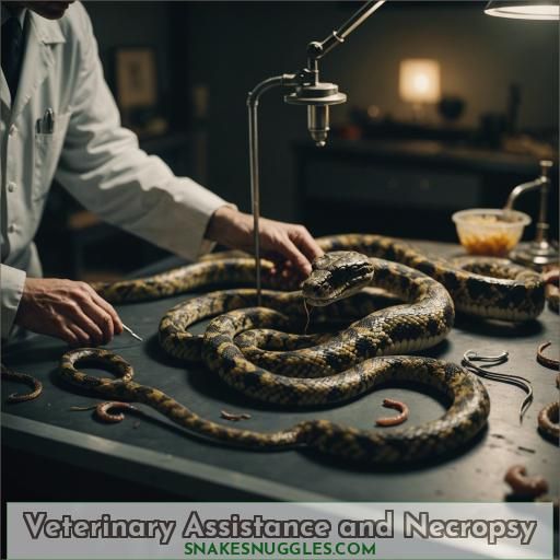 Veterinary Assistance and Necropsy