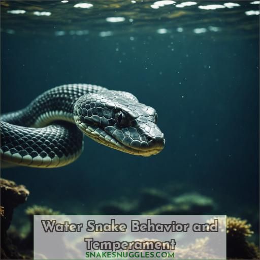 Water Snake Behavior and Temperament