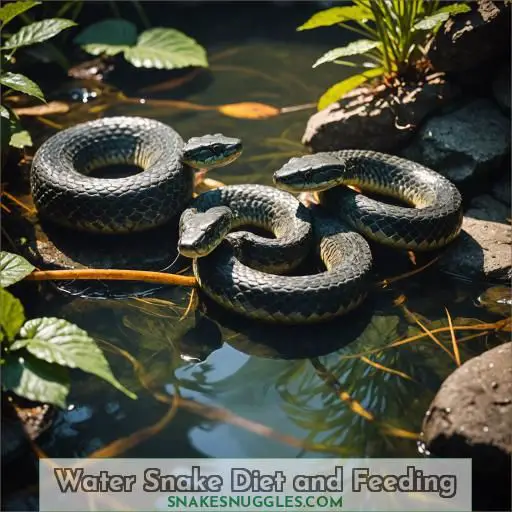 Water Snake Diet and Feeding