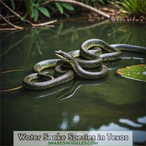 Water Snake Species in Texas