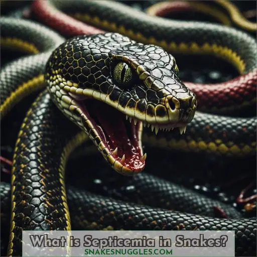What is Septicemia in Snakes