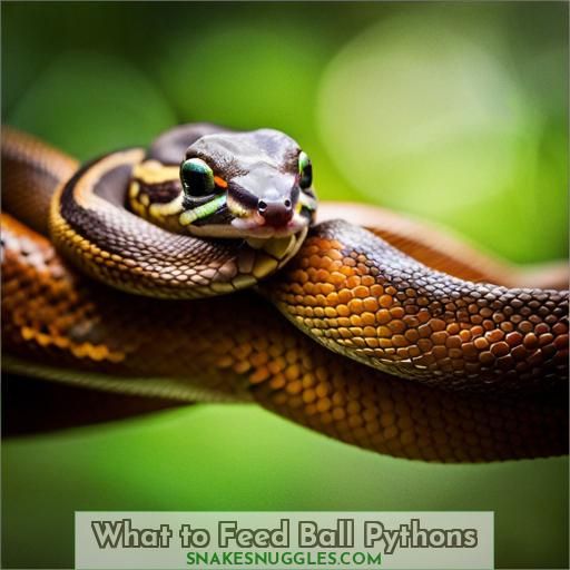 What to Feed Ball Pythons