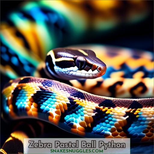 Zebra Pastel Ball Python