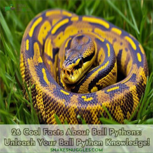 26 cool facts about ball pythons