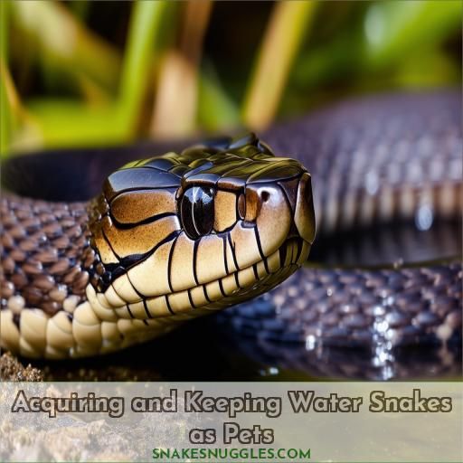 Acquiring and Keeping Water Snakes as Pets