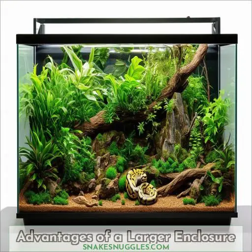 Advantages of a Larger Enclosure