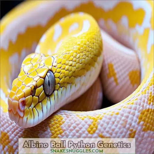 Albino Ball Python Genetics