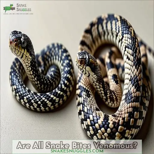Are All Snake Bites Venomous