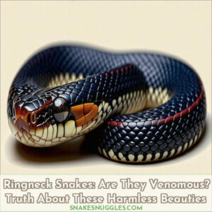 are ringneck snakes poisonous