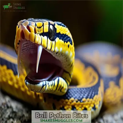 Ball Python Bites