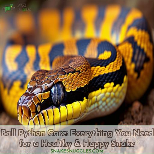 ball python care everything a beginner should know