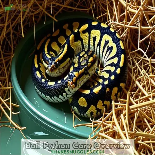 Ball Python Care Overview