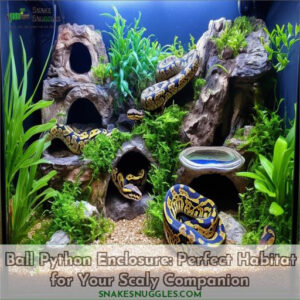 ball python enclosure