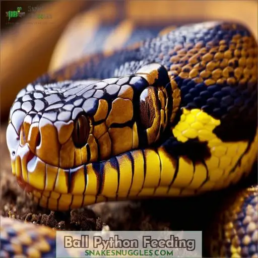 Ball Python Feeding