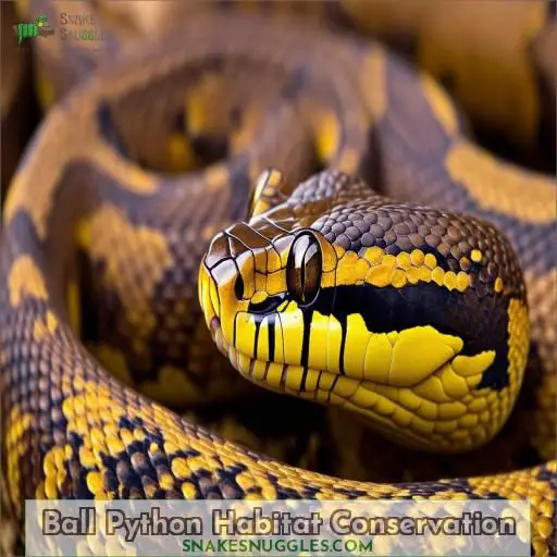 Ball Python Habitat Conservation