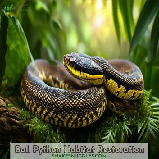 Ball Python Habitat Restoration