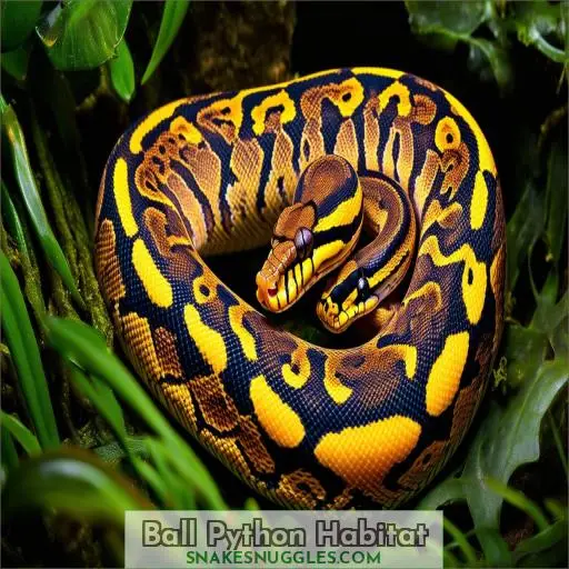 Ball Python Habitat