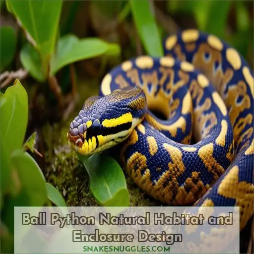 Ball Python Natural Habitat and Enclosure Design
