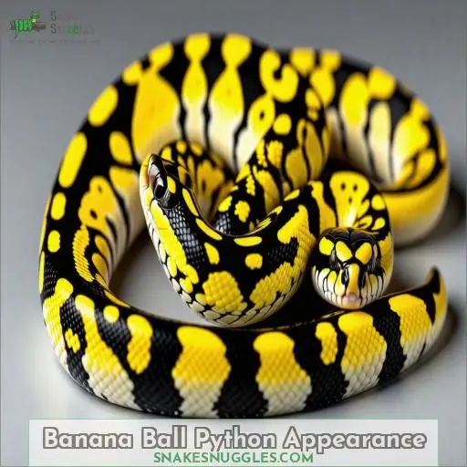 Banana Ball Python Appearance