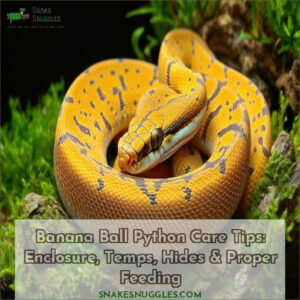 banana ball python care tips