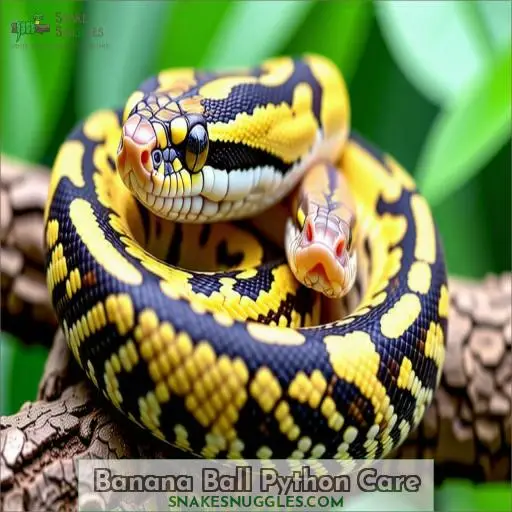 Banana Ball Python Care