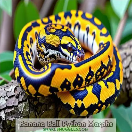 Banana Ball Python Morphs