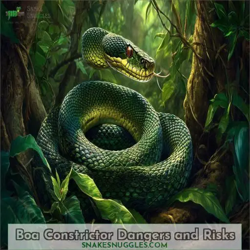 Boa Constrictor Dangers and Risks